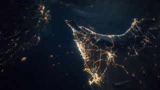 Персидский залив из космоса