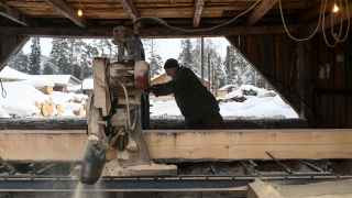 Деревообработка тратит на процентные выплаты почти половину прибыли