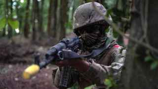 Тренировка украинских военных в Великобритании