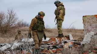 Российские военные в Запорожской области Украины