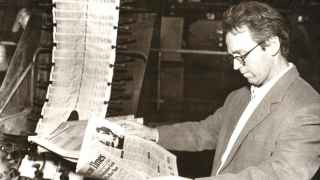 Дерк Сауэр у ротационной машины – выходит The Moscow Times
