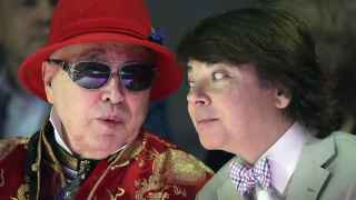 Модельеры Вячеслав Зайцев и Валентин Юдашкин