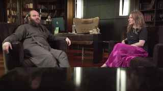 Священник Павел Островский и режиссер Валерия Гай-Германика