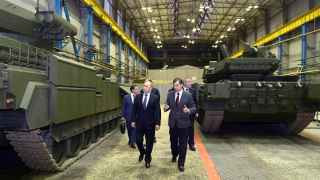 Владимир Путин посещает «Уралвагонзавод»