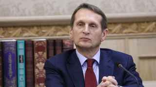 Директор СВР, председатель Российского исторического общества Сергей Нарышкин.