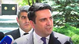 Спикер парламента Армении Ален Симонян 