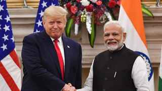 Дональд Трамп и Нарендра Моди