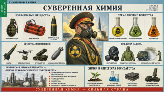 Невозможно понять, как школьный предмет химии может помочь в защите государственного суверенитета? Разве что научить школьников травить и взрывать все живое