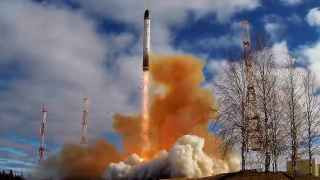 Запуск ракеты «Сармат»