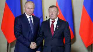 Владимир Путин и Аркадий Ротенберг