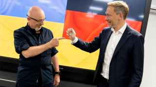 Министр обороны Украины Алексей Резников и министр финансов Германии Кристиан Линднер