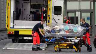 Госпитализация Алексея Навального в клинику «Шарите» после отравления