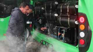 Автобус на газомоторном топливе