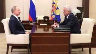 Владимир Путин и Вагит Алекперов.