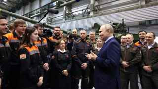 Владимир Путин на Уралвагонзаводе