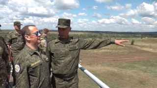 Дмитрий Медведев на полигоне «Тоцкий»