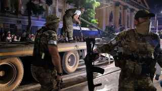 Бойцы ЧВК «Вагнер» в Ростове-на-Дону