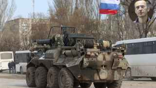 «Я считаю развязавших эту войну бандитами и ворами. Я начал политическую деятельность, чтобы бороться с этим воровским преступным режимом.»

На фото: Передвижение российской военной техники в Крыму.