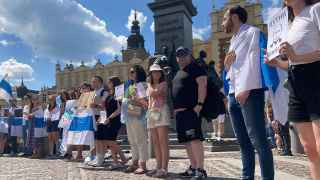 День независимости от путинизма прошел в польских городах Кракове, Познани и Вроцлаве. 