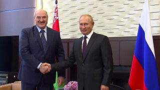 Александр Лукашенко и Владимир Путин