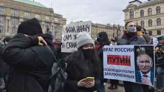 Акция в Праге