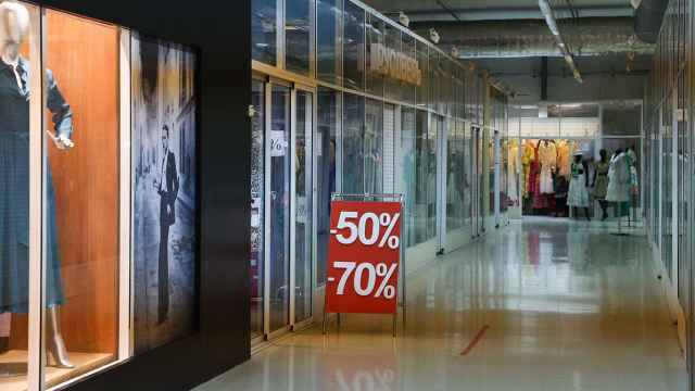 Деловые настроения российского бизнеса в торговле рухнули до минимума за все время правления Путина