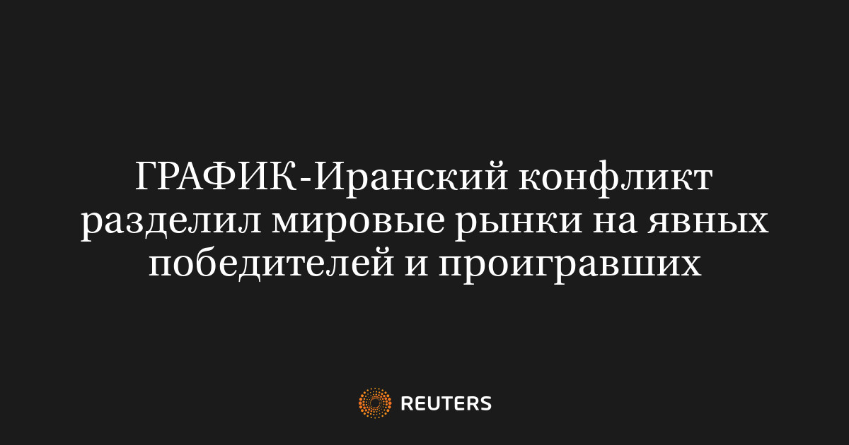 Иранский конфликт разделил мировые рынки на явных победителей и проигравших